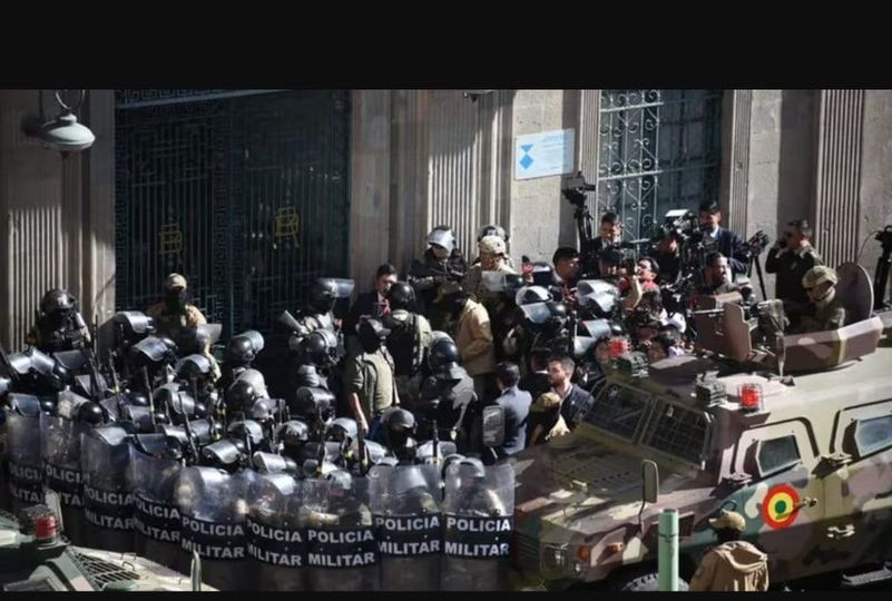  Golpe de estado en Bolivia: Arce denuncia levantamiento militar
