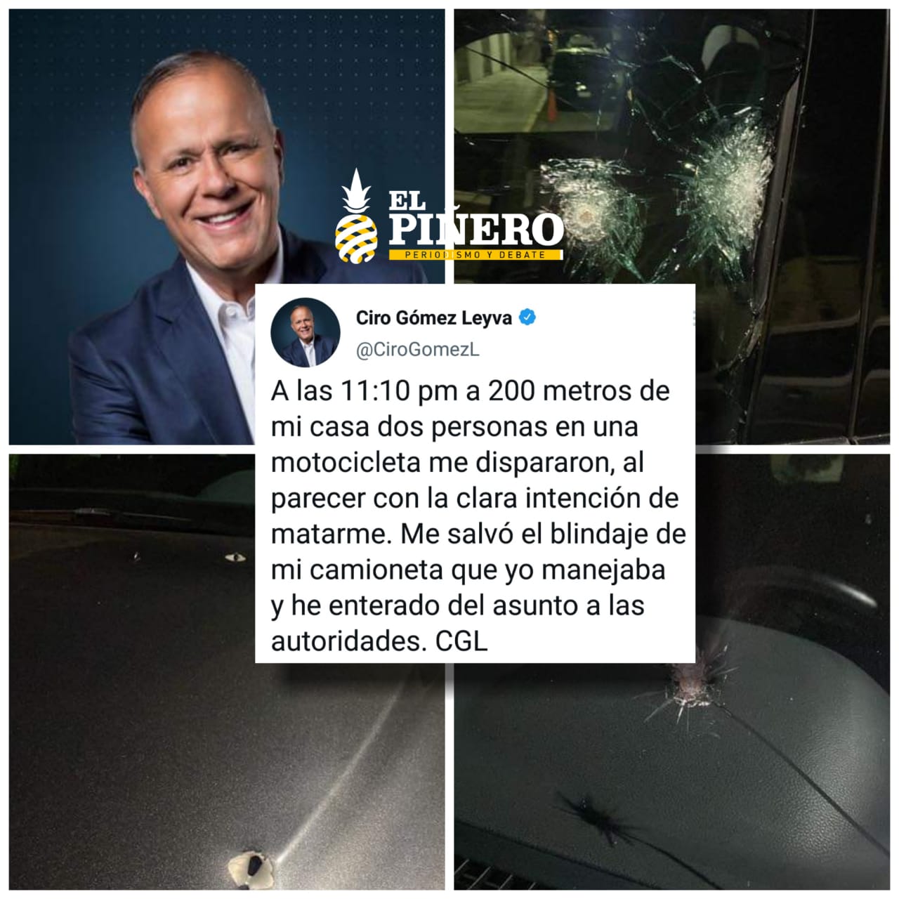 Intentan asesinar al periodista Ciro G mez Leyva Panorama del