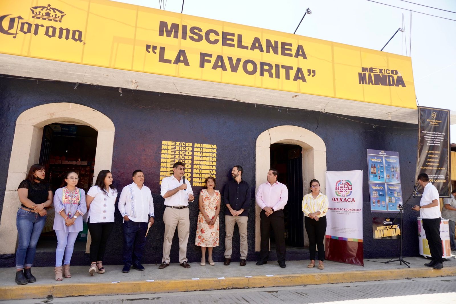 Grupo Modelo apoya a misceláneas de Oaxaca con vinculación de Sedeco -  Panorama del Pacifico