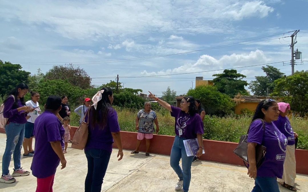 Mujeres Constructoras de Paz rescatan espacios públicos